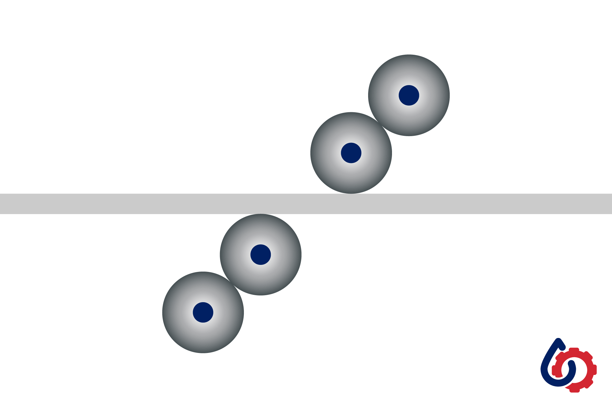 GFG Peabody horizontal roll coater illustration